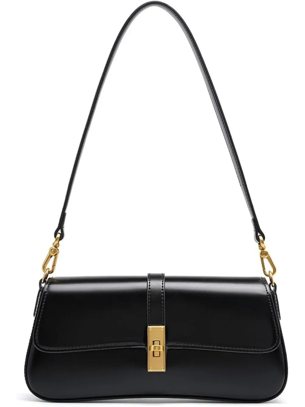 Stylish Genuine Leather Crossbody Bag for Women - Versatile Shoulder Purse